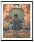 Grafix Diamond Painting Anton Pieck Man Met Rozen 40X50Cm Default Title Diamond Painting Joy&Bloom