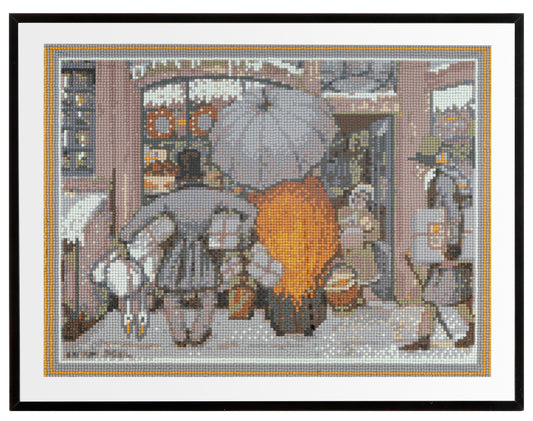 Grafix Diamond Painting Anton Pieck Etalage 40X50Cm Default Title Diamond Painting Joy&Bloom