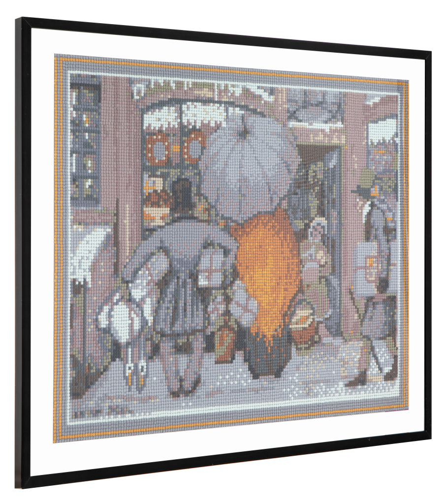 Grafix Diamond Painting Anton Pieck Etalage 40X50Cm Diamond Painting Joy&Bloom