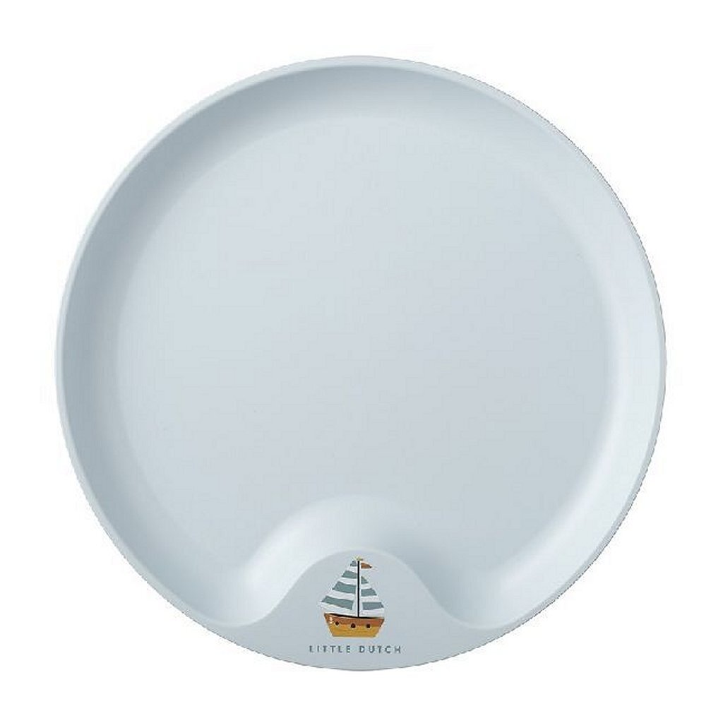 Mepal Kinderbord Little Dutch Sailors Bay Blauw Default Title Servies & Drinkbekers Joy&Bloom