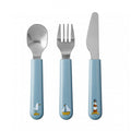 Mepal Bestek Little Dutch Sailors Bay 3-Delig Blauw Default Title Servies & Drinkbekers Joy&Bloom