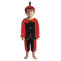 Overige Merken Pietenpak 98-104 Zwart/Rood Default Title Sinterklaasartikelen Joy&Bloom