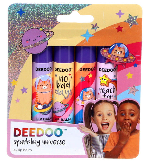 Deedoo Kids Lipbalm Sparkling Universe Met Geur Default Title Make-up en Haar Joy&Bloom