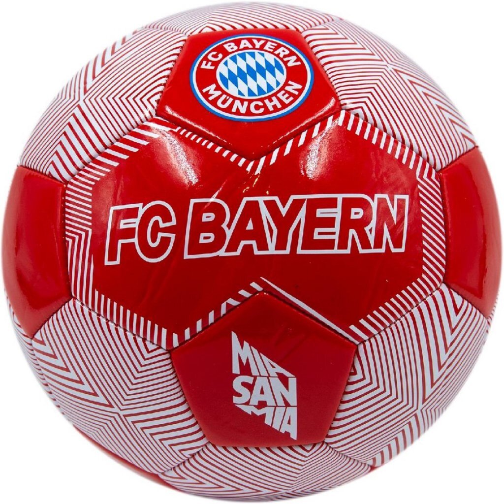 Overige Merken Voetbal Bayern Munchen Maat 5 Rood/Wit Default Title Ballen Joy&Bloom