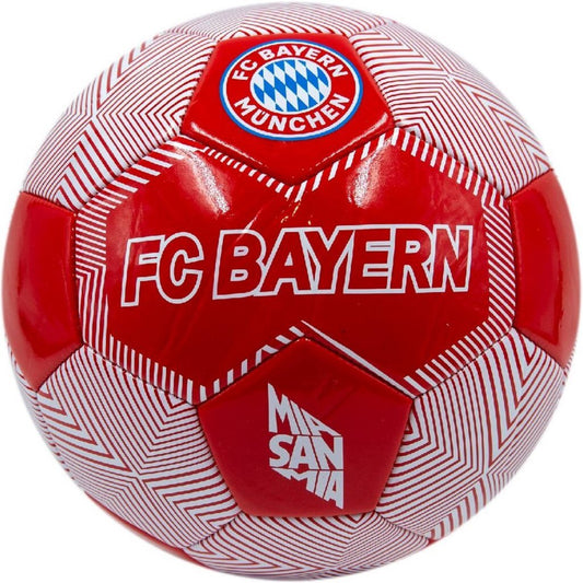 Overige Merken Voetbal Bayern Munchen Maat 5 Rood/Wit Default Title Ballen Joy&Bloom