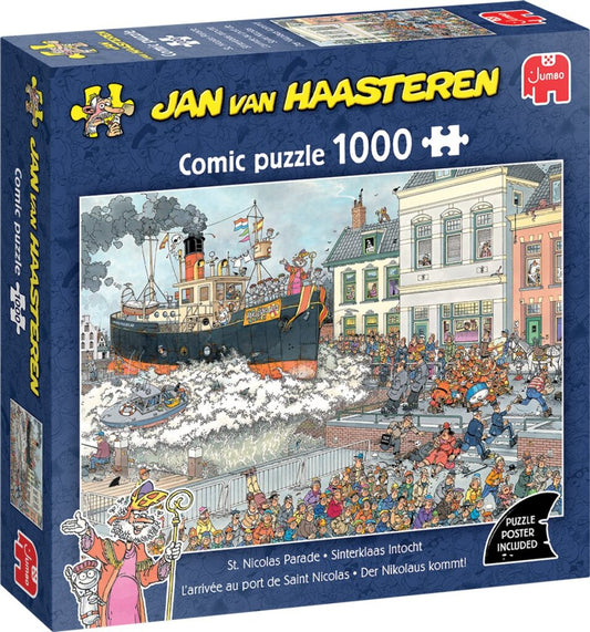 Jumbo Jan Van Haasteren Sinterklaas Intocht Default Title Jan Van Haasteren Puzzels Joy&Bloom
