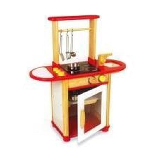 Pintoy Houten Keukeneiland Rood Default Title Keukens Joy&Bloom