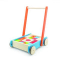 Pintoy Baby Walker Duwwagen Met Blokken Default Title Duwwagens & Blokkenwagens Joy&Bloom