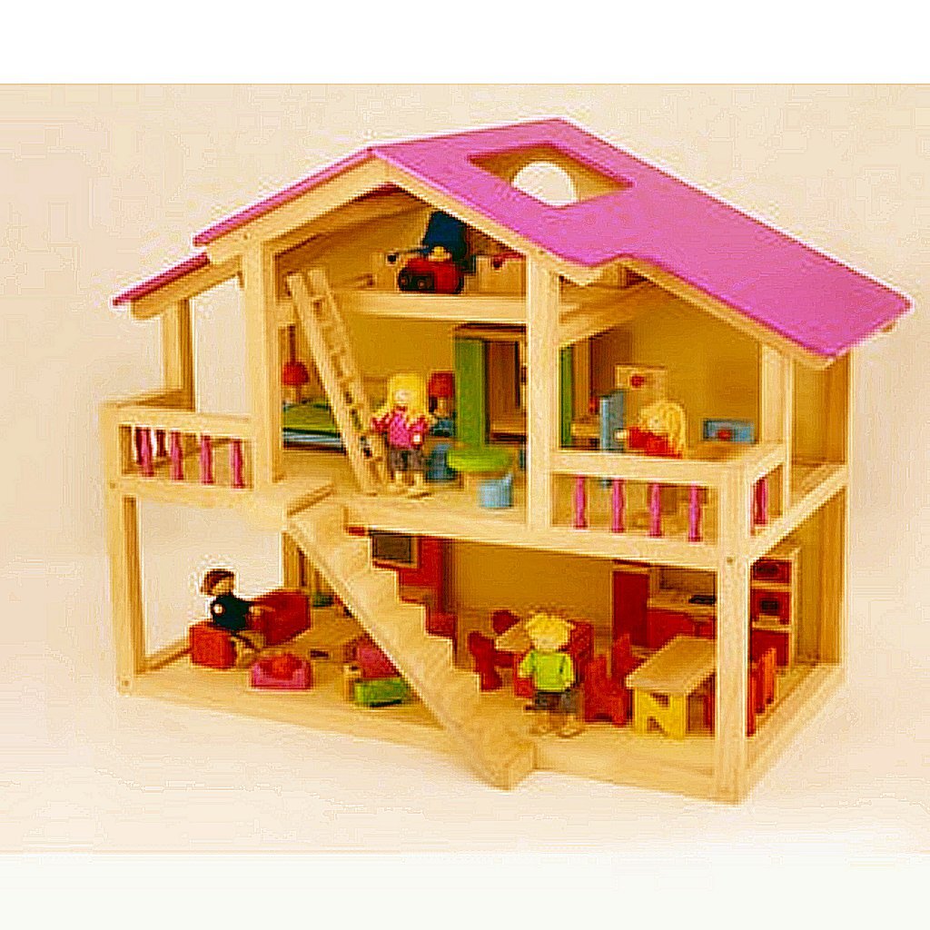 Pintoy Star Loft Dolls House Poppenhuis Default Title Poppenhuizen Joy&Bloom