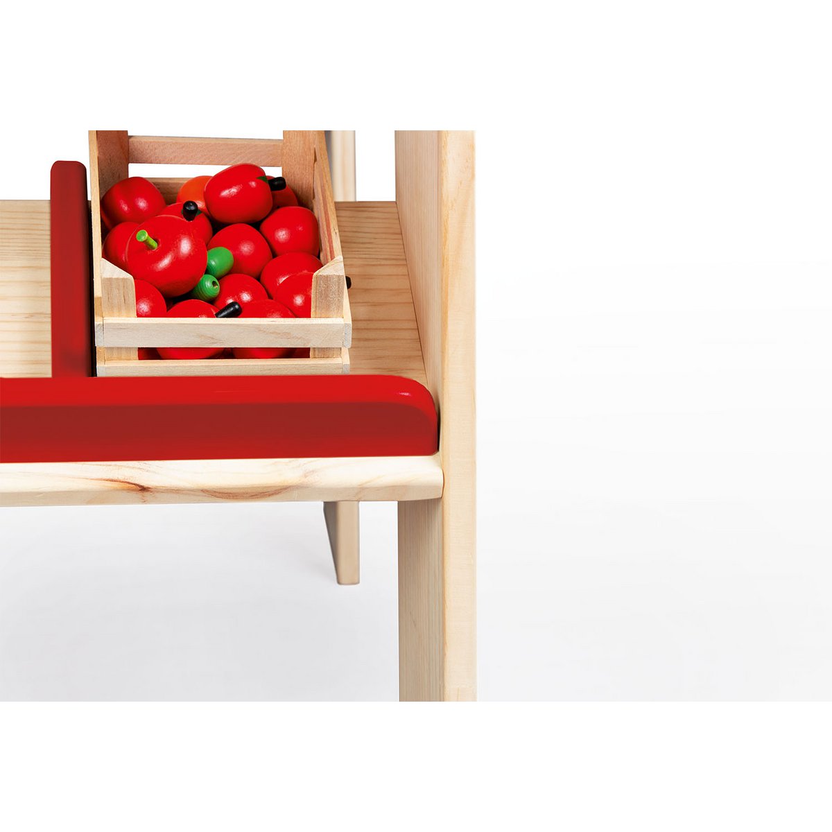 Marktkraam "Lucy", rood