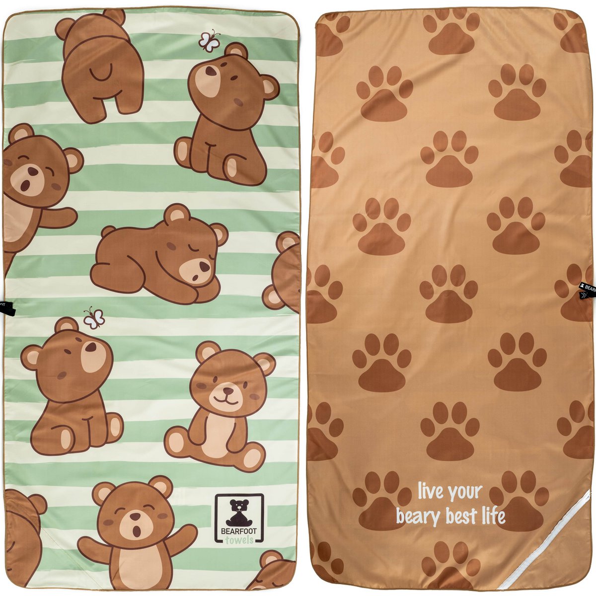 Beer strandhanddoek - microvezel Joy&Bloom