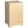 Van Dijk Toys houten speelgoed koelkast - Naturel met wit (Kinderopvang kwaliteit) Joy&Bloom