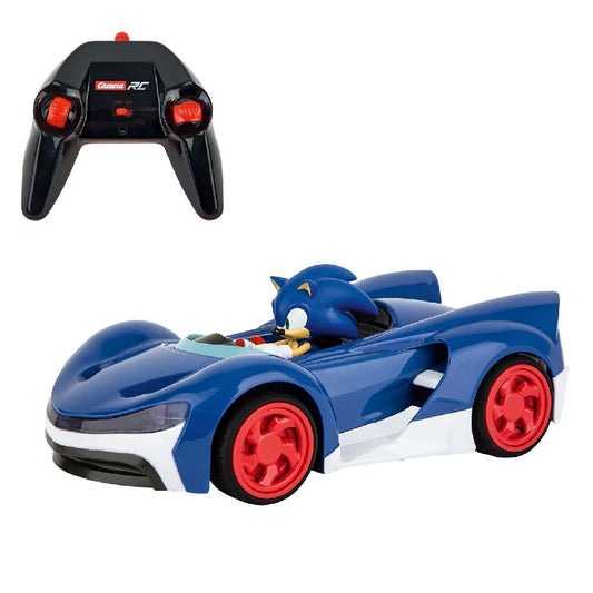 Carrera Rc Sonic Team Raceauto Blauw/Zilver Default Title Radiografisch Bestuurbaar Joy&Bloom