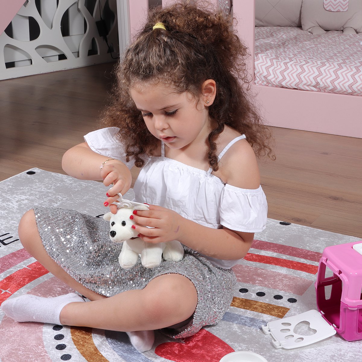 Ogi Mogi Toys Mijn schattige hond roze Joy&Bloom