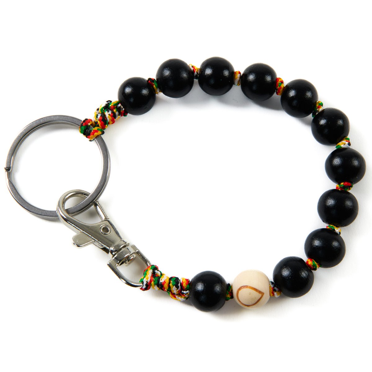 Camo Zee-egel - 12 kralen Sleutelhanger