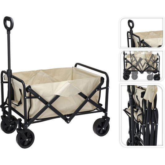 Redcliffs Bolderkar - Vouwbaar - 73X51X92Cm - Beige Default Title Buitenspeelgoed Joy&Bloom