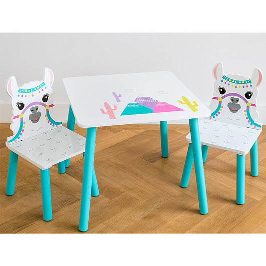 Lama Houten Tafel Met 2 Stoelen Default Title Tafel en Stoel Sets Joy&Bloom