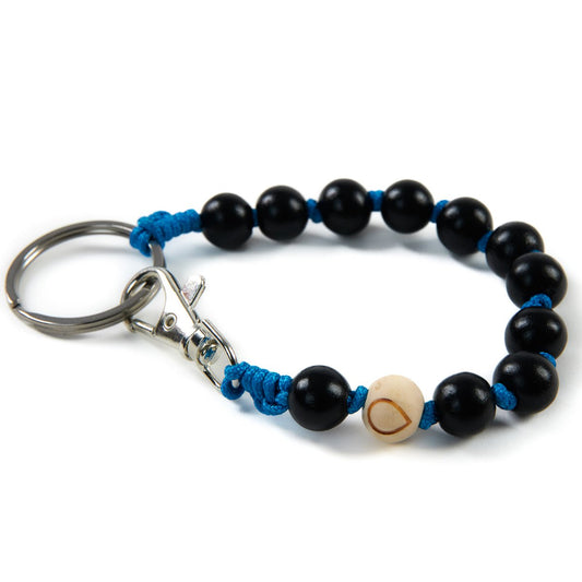 Blauwe Zee-egel - 12 kralen Joy&Bloom