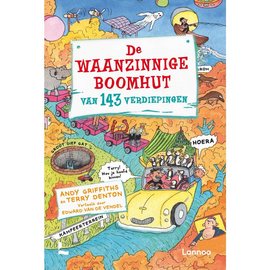 Basic Boek De Waanzinnige Boomhut 143 Verdiepingen Default Title Boeken Joy&Bloom
