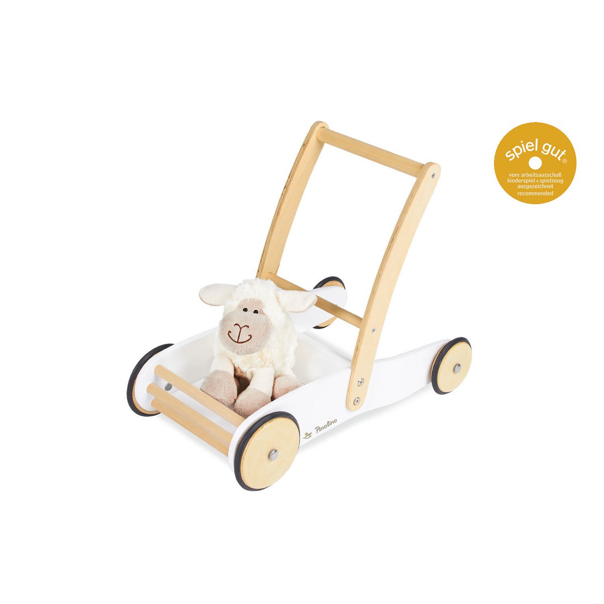 Loopwagen "uli", wit Joy&Bloom