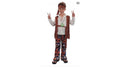 Clown Kinderkostuum Hippie Jongen 7-9 Jaar Default Title Verkleedkleren Joy&Bloom