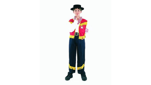 Clown Kinderkostuum Cowboy 7-9 Jaar Default Title Verkleedkleren Joy&Bloom
