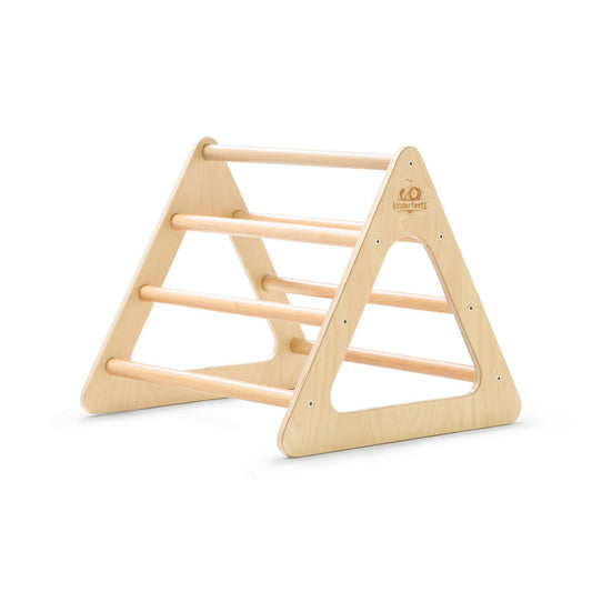 Kinderfeets Houten Pikler Driehoek / Triangle Klimrek / Klimdriehoek - Small Motorisch Speelgoed Joy&Bloom