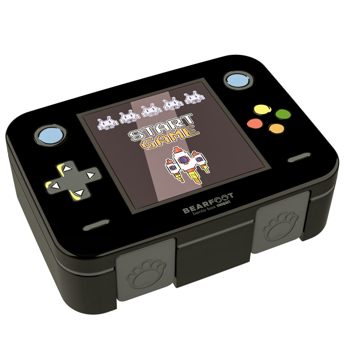 Leaf kan met onderwerpen, licht en lek -proof - game zwart