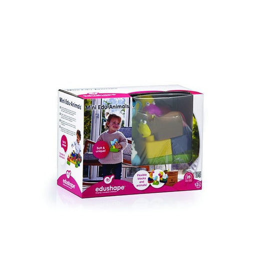 Edushape Mini Edu Dieren Set 6 Dieren + 22 Blokken Joy&Bloom