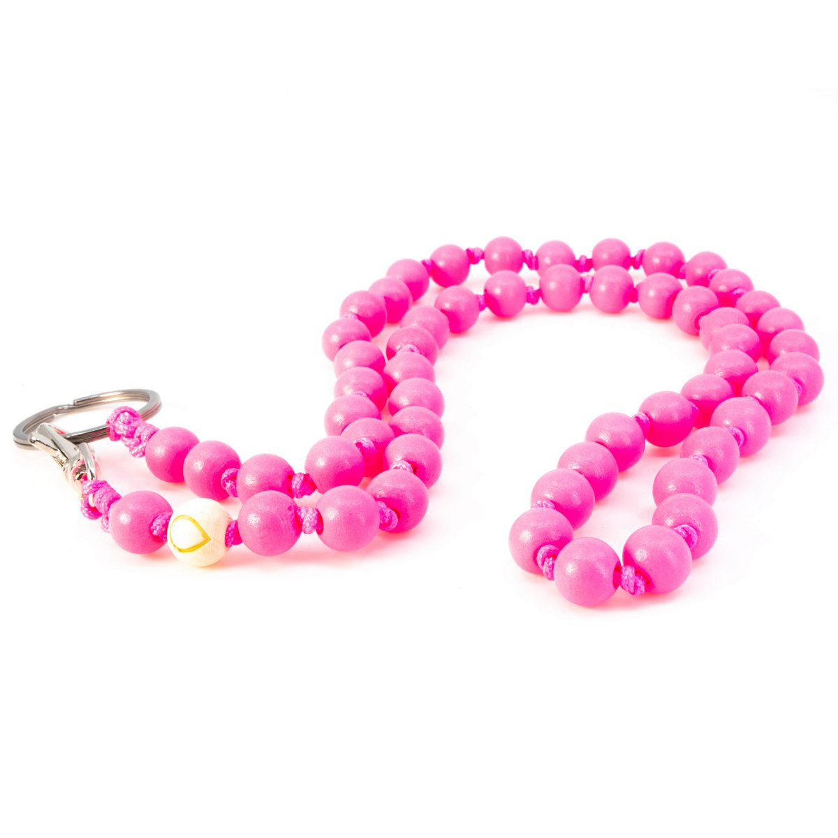 De roze (lang) Sleutelhanger Joy&Bloom