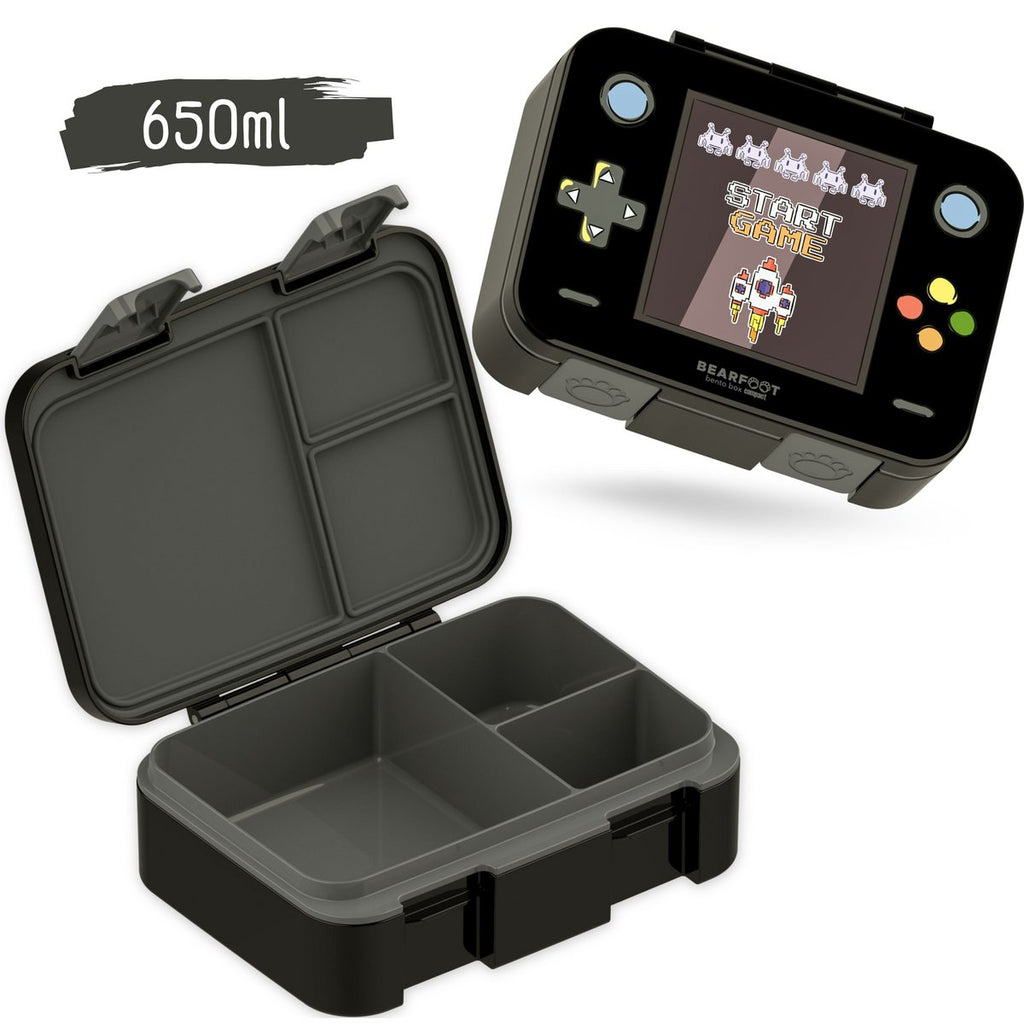 Leaf kan met onderwerpen, licht en lek -proof - game zwart Joy&Bloom