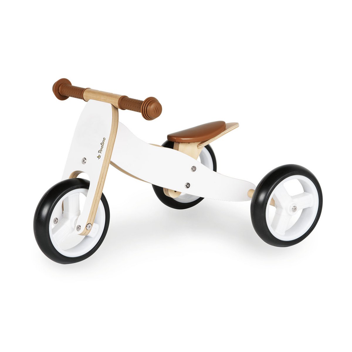 Mini driewieler "Charlie", wit/natuurlijk Joy&Bloom