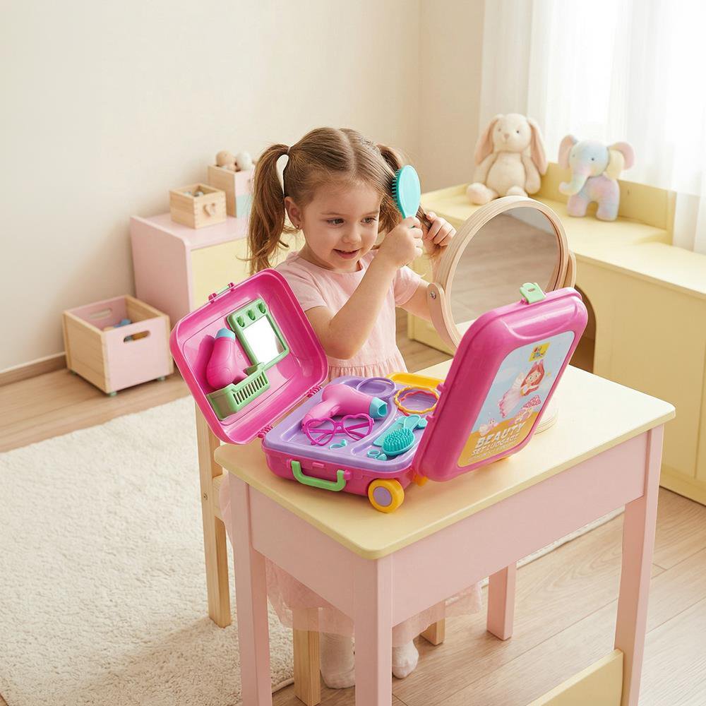 Ogi Mogi Toys schoonheidsset, haarstyling- en make-upspeelgoedset Joy&Bloom