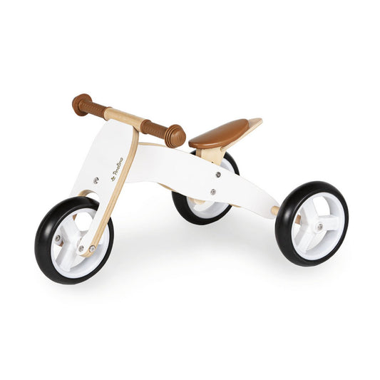 Mini driewieler "Charlie", wit/natuurlijk Joy&Bloom