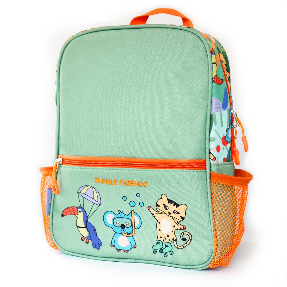 Milk&Moo Kinderrugzak met lunchbox, schoolrugzakset voor meisjes en jongens Joy&Bloom