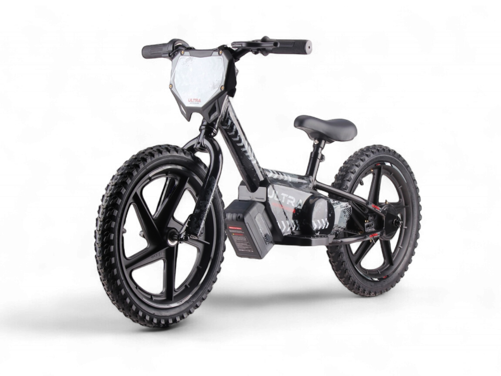 24 Volt Elektrische Balance Bike Met 16 Inch Wielen, Elektrische Motor - Zwart Default Title Motor Joy&Bloom