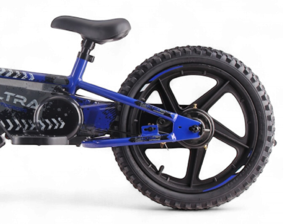 24 Volt Elektrische Balance Bike Met 16 Inch Wielen, Elektrische Motor - Blauw Motor Joy&Bloom