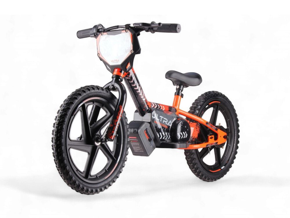24 Volt Elektrische Balance Bike Met 16 Inch Wielen, Elektrische Motor - Oranje Default Title Motor Joy&Bloom