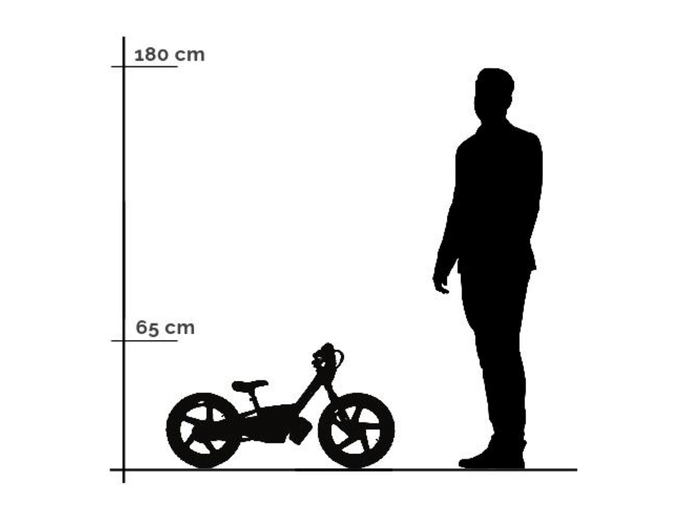 24 Volt Elektrische Balance Bike Met 16 Inch Wielen, Elektrische Motor - Rood Motor Joy&Bloom