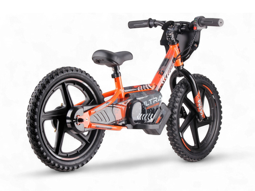 24 Volt Elektrische Balance Bike Met 16 Inch Wielen, Elektrische Motor - Oranje Motor Joy&Bloom