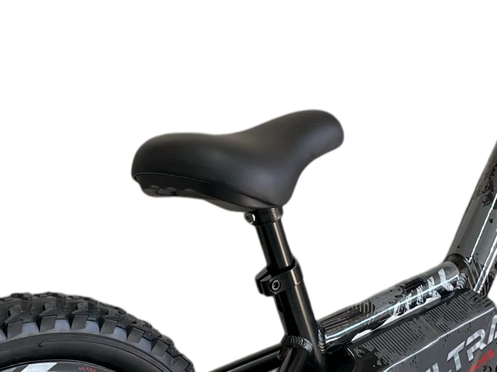 24 Volt Elektrische Balance Bike Met 16 Inch Wielen, Elektrische Motor - Zwart Motor Joy&Bloom