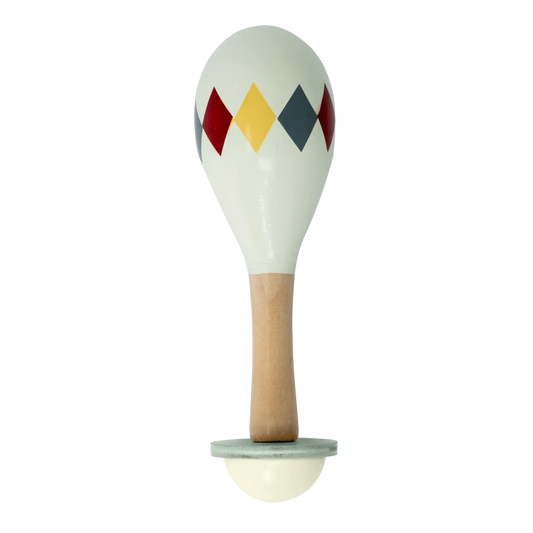 Maracas wit Harlekin Joy&Bloom
