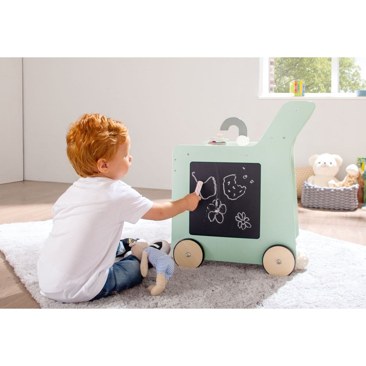 Keuken "Kalle" van kinderen, groen Joy&Bloom