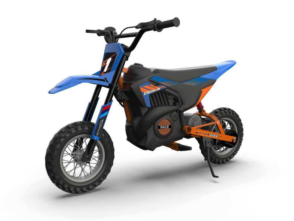 Crossmotor, 24 Volt Elektrische Kinder Motor Met Geveerde Wielen Default Title Motor Joy&Bloom