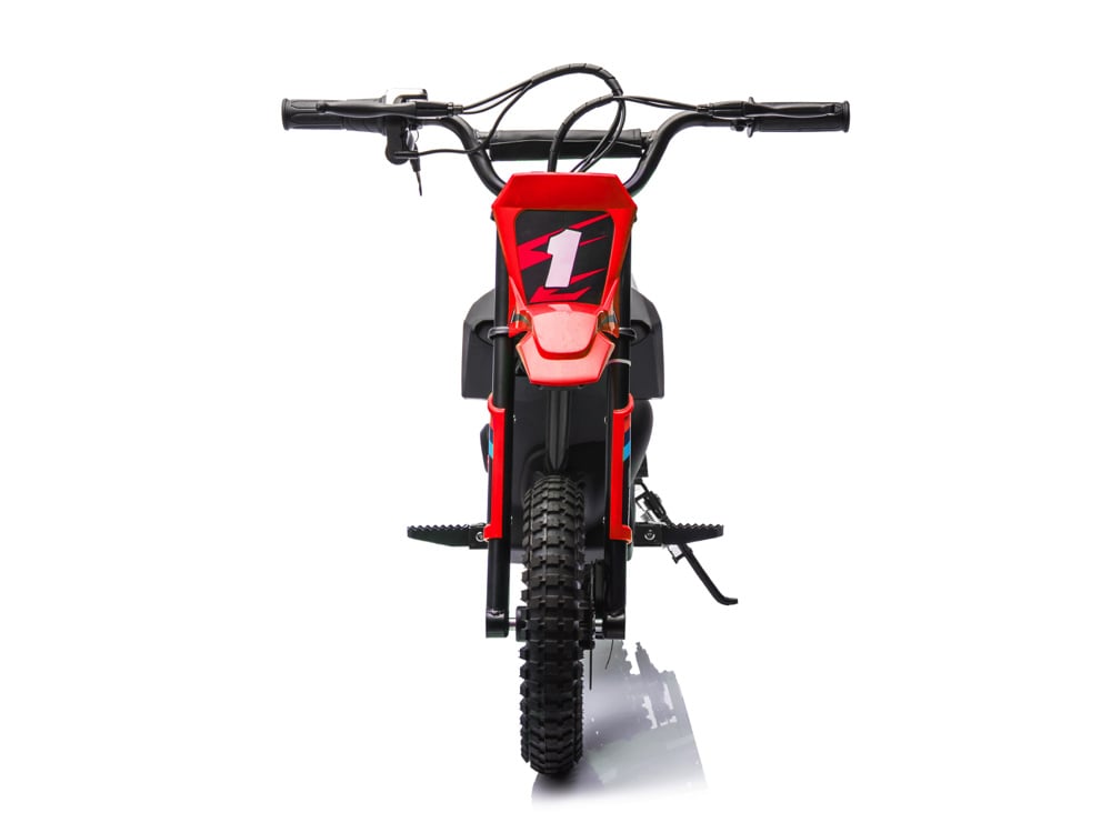 Crossmotor, 24 Volt Elektrische Kinder Motor Met Geveerde Wielen Motor Joy&Bloom