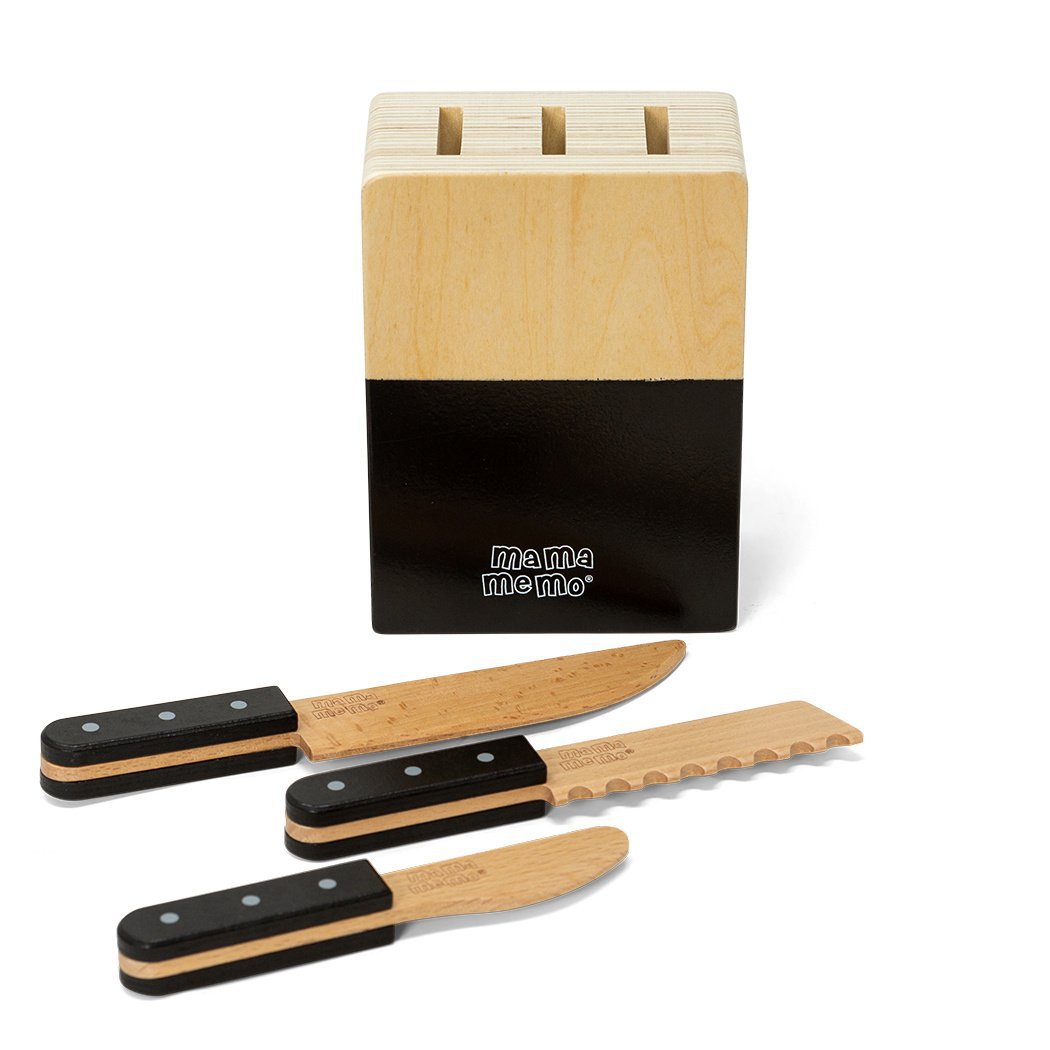 Messenblok met 3 messen