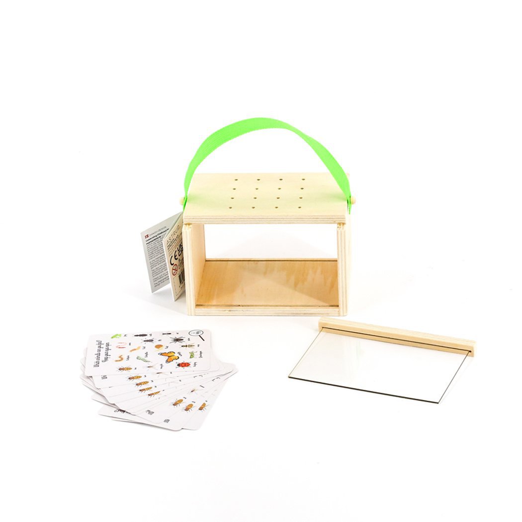 Houten insectenhuis met kaart Joy&Bloom