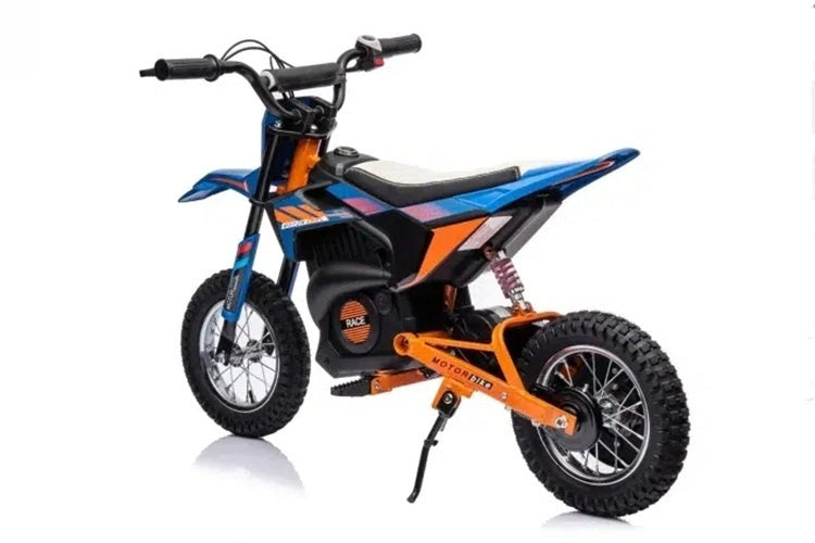 Crossmotor, 24 Volt Elektrische Kinder Motor Met Geveerde Wielen Motor Joy&Bloom