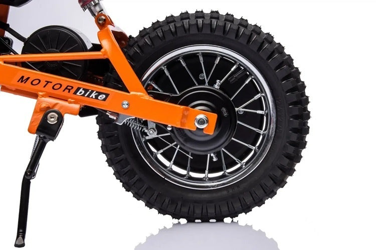 Crossmotor, 24 Volt Elektrische Kinder Motor Met Geveerde Wielen Motor Joy&Bloom