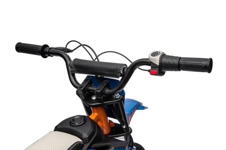 Crossmotor, 24 Volt Elektrische Kinder Motor Met Geveerde Wielen Motor Joy&Bloom